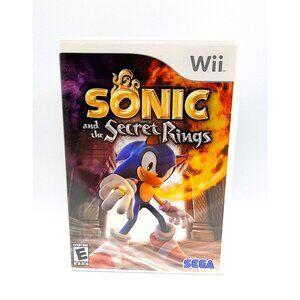 Sonic and the Secret Rings (Nintendo Wii, 2007) Complete - Tested